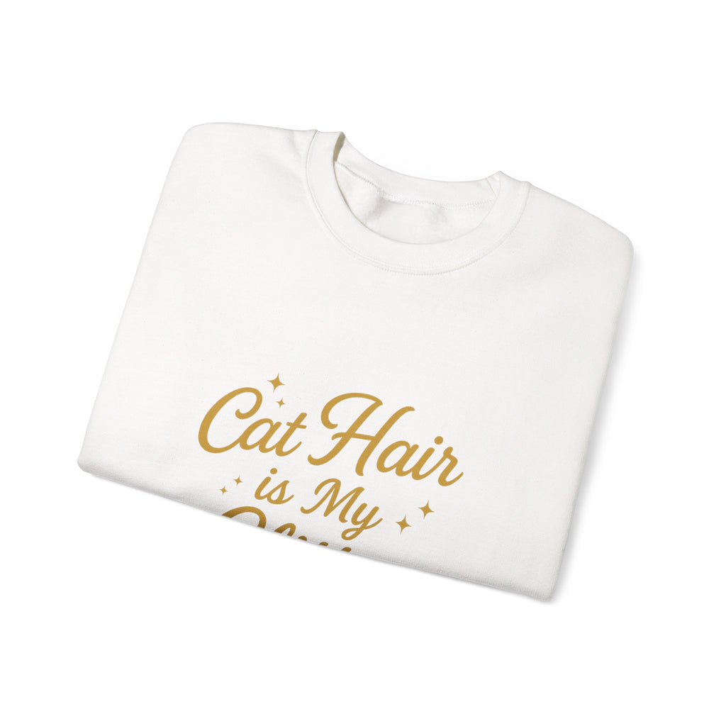 Cat Hair is My Glitter Sweatshirt