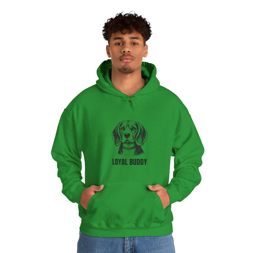 Loyal Buddy Dog Hoodie – Cozy Unisex Hoodie for Dog Lovers
