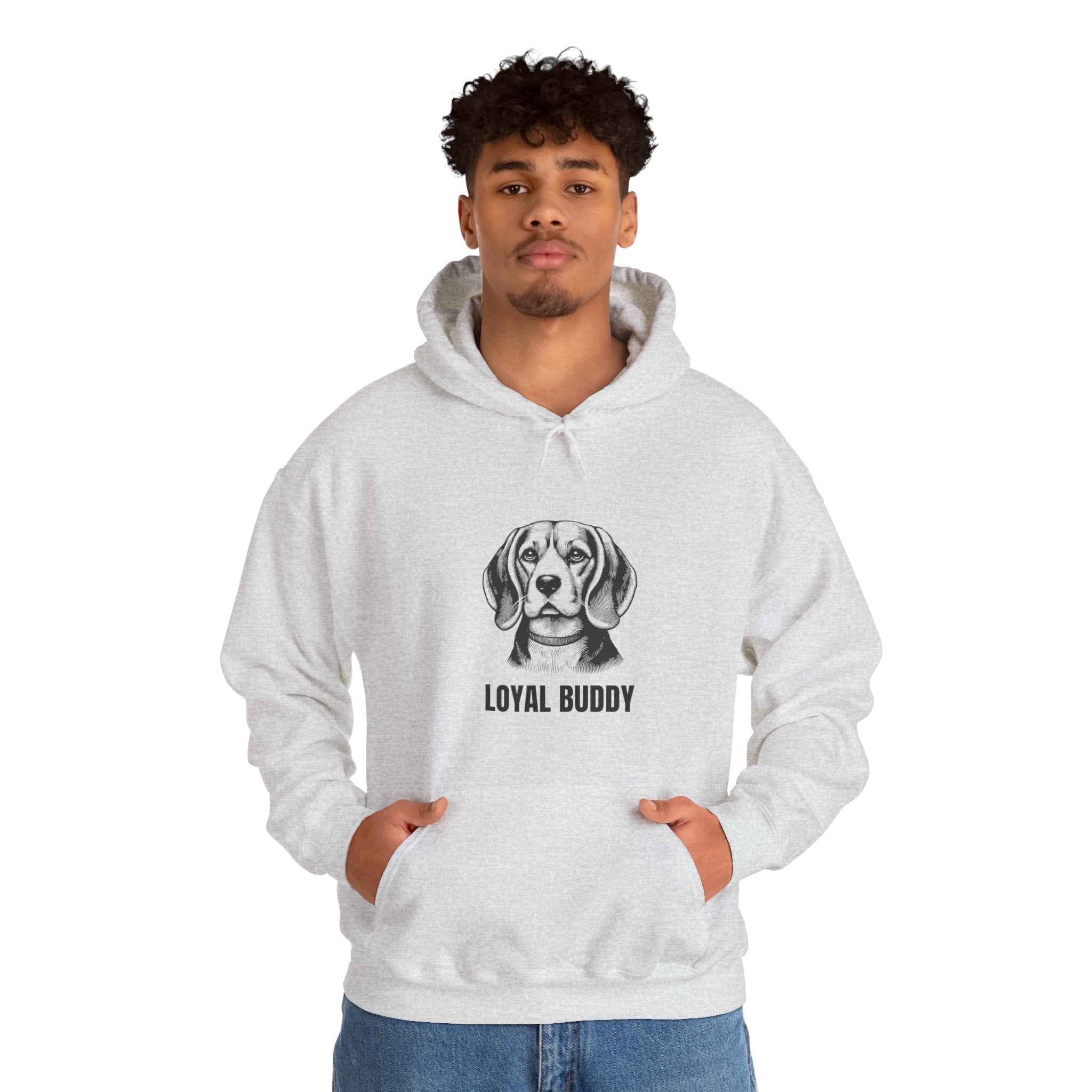 Loyal Buddy Dog Hoodie – Cozy Unisex Hoodie for Dog Lovers