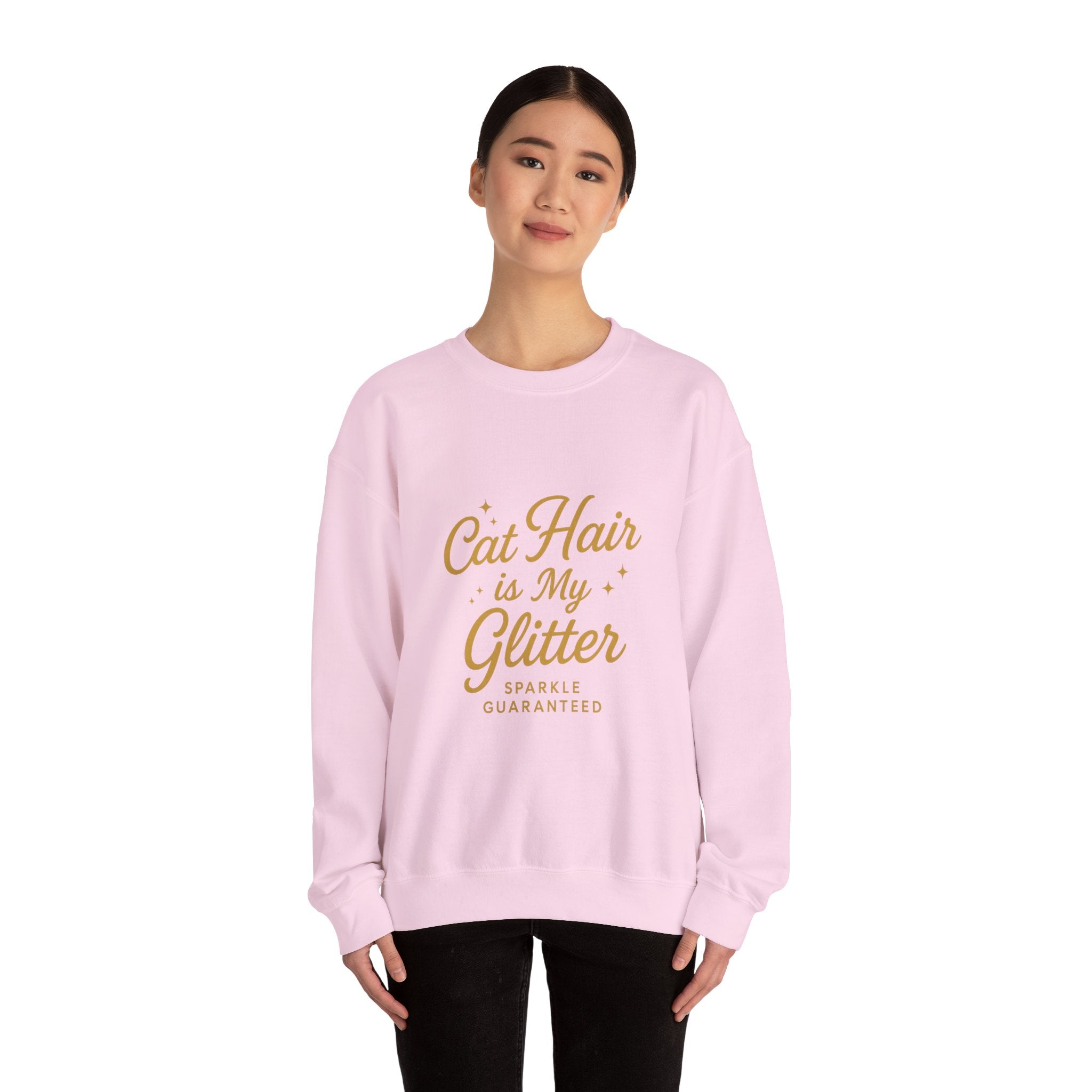 Cat Hair is My Glitter Sweatshirt