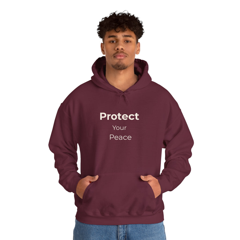 Protect Your Peace Hoodie – Cozy Unisex Heavy Blend Sweatshirt for Everyday Comfort