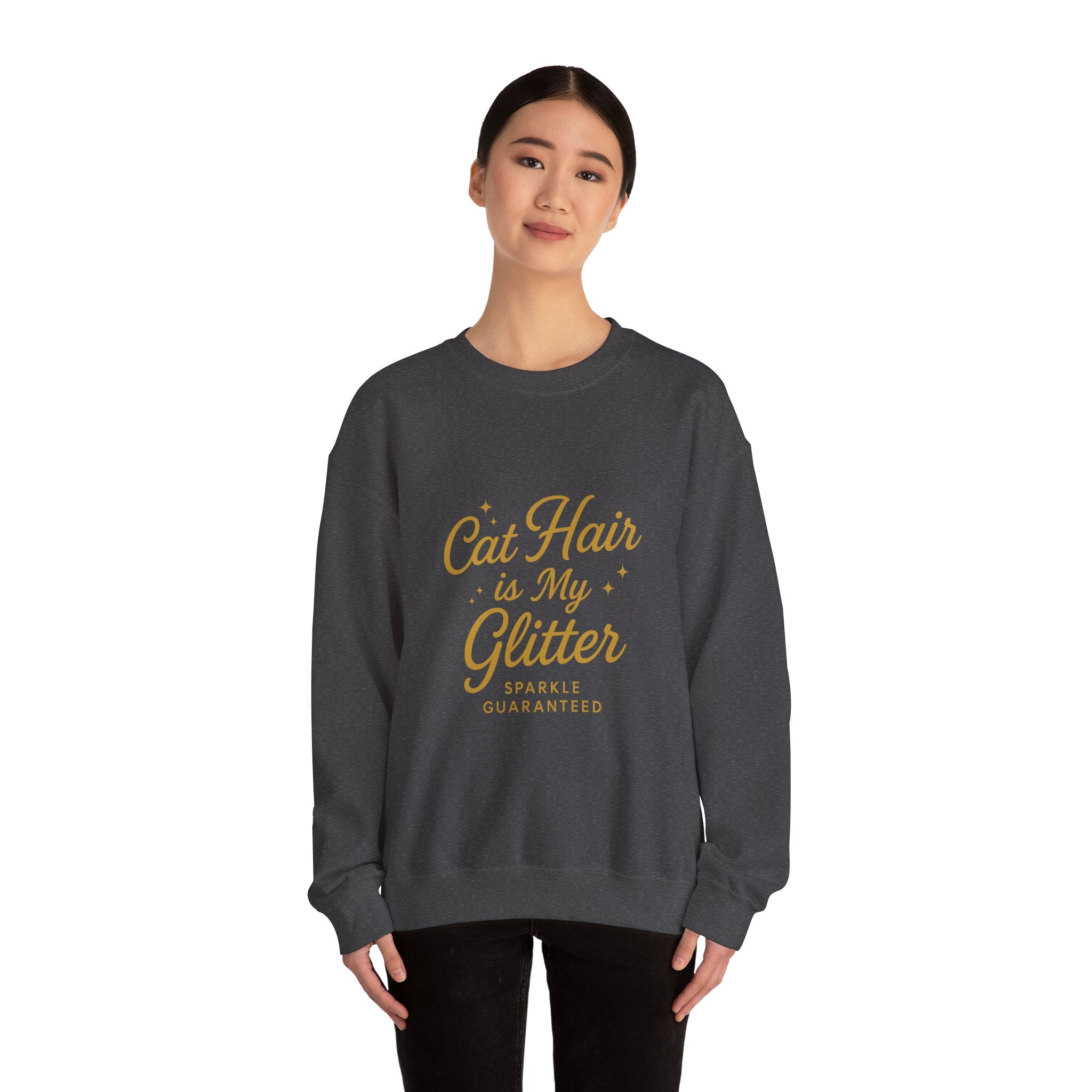 Cat Hair is My Glitter Sweatshirt