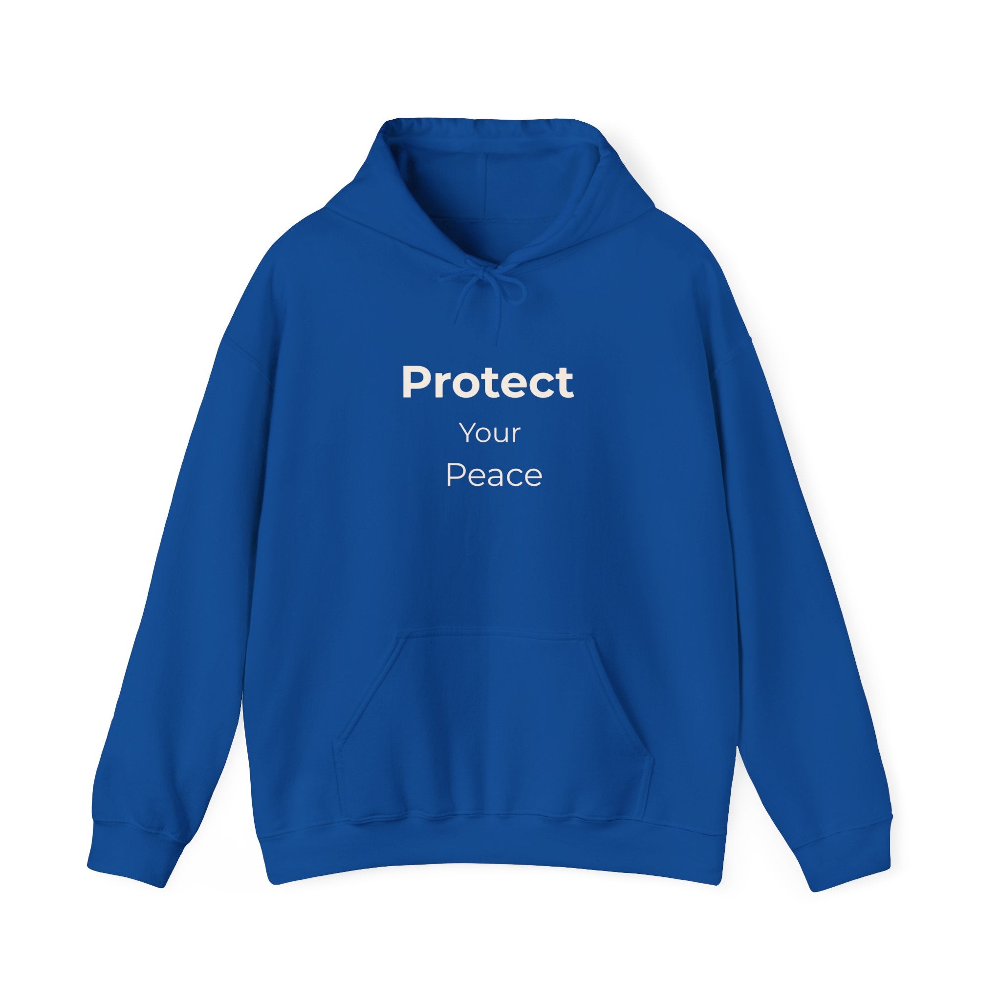 Protect Your Peace Hoodie – Cozy Unisex Heavy Blend Sweatshirt for Everyday Comfort