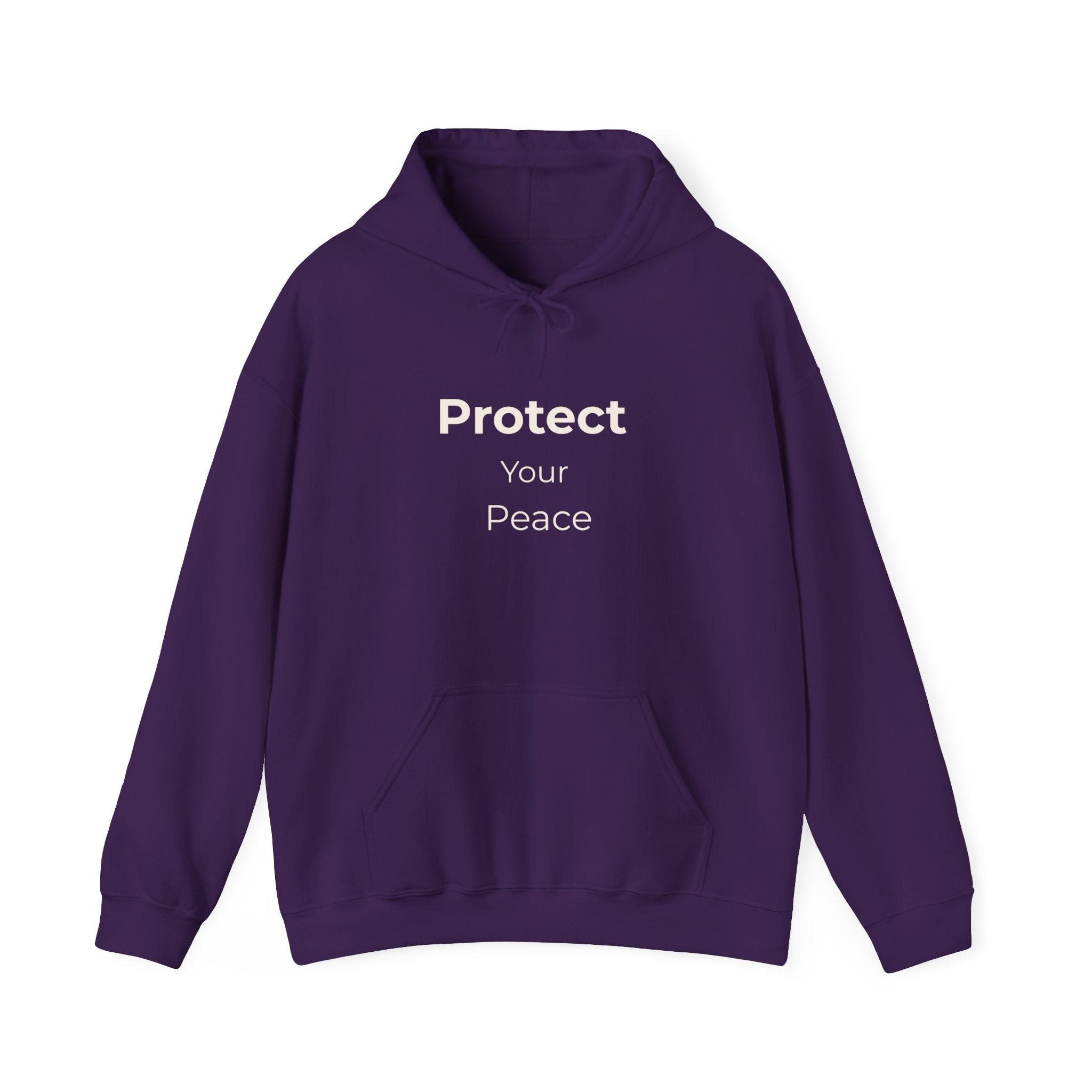 Protect Your Peace Hoodie – Cozy Unisex Heavy Blend Sweatshirt for Everyday Comfort