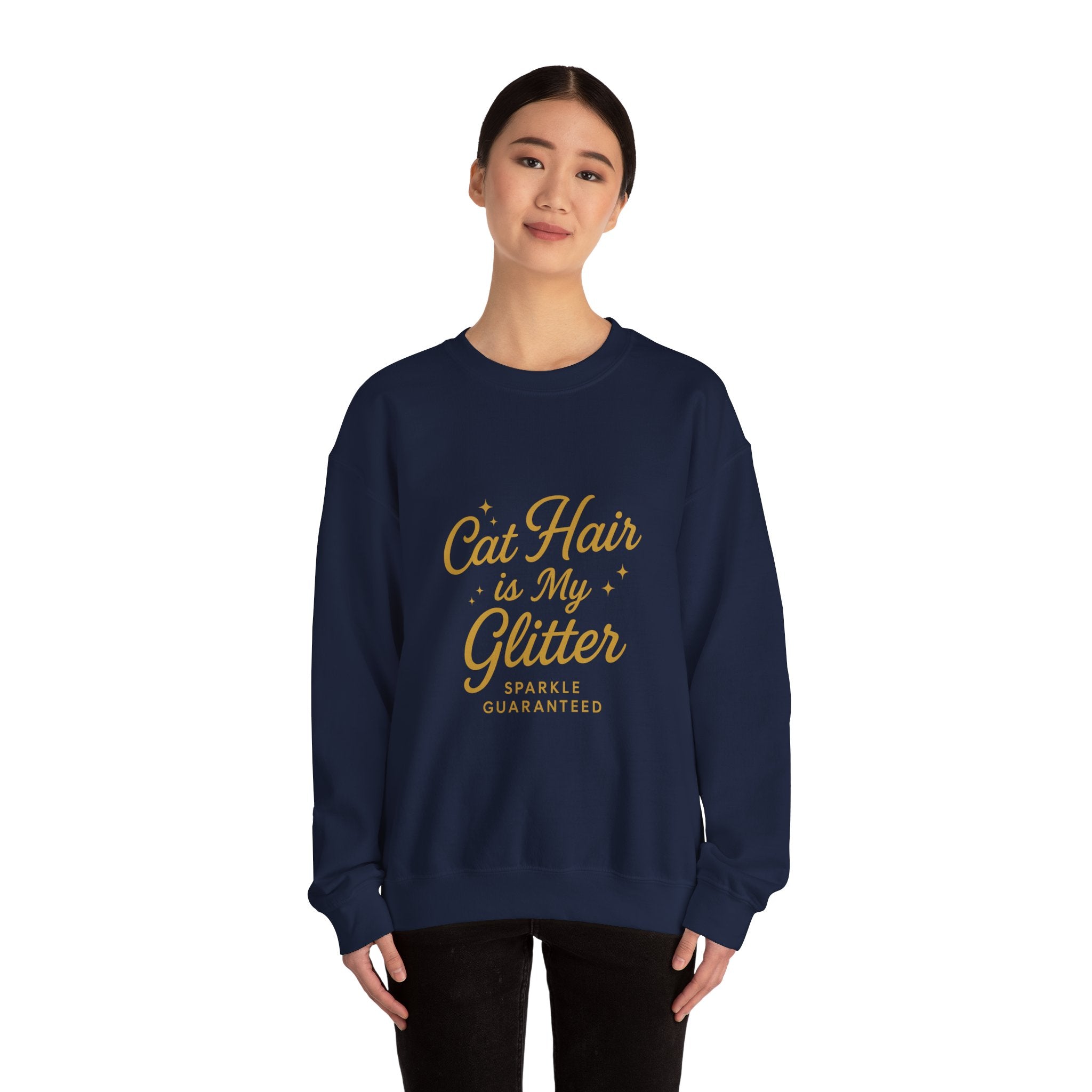 Cat Hair is My Glitter Sweatshirt