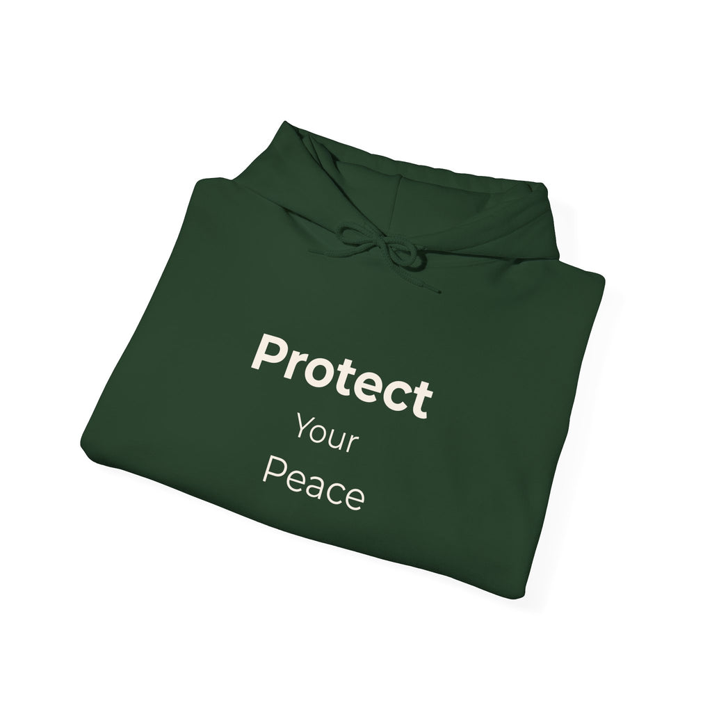 Protect Your Peace Hoodie – Cozy Unisex Heavy Blend Sweatshirt for Everyday Comfort