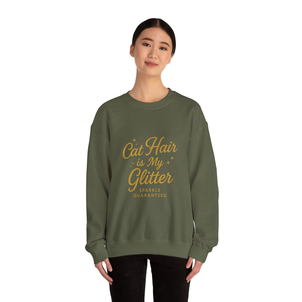 Cat Hair is My Glitter Sweatshirt