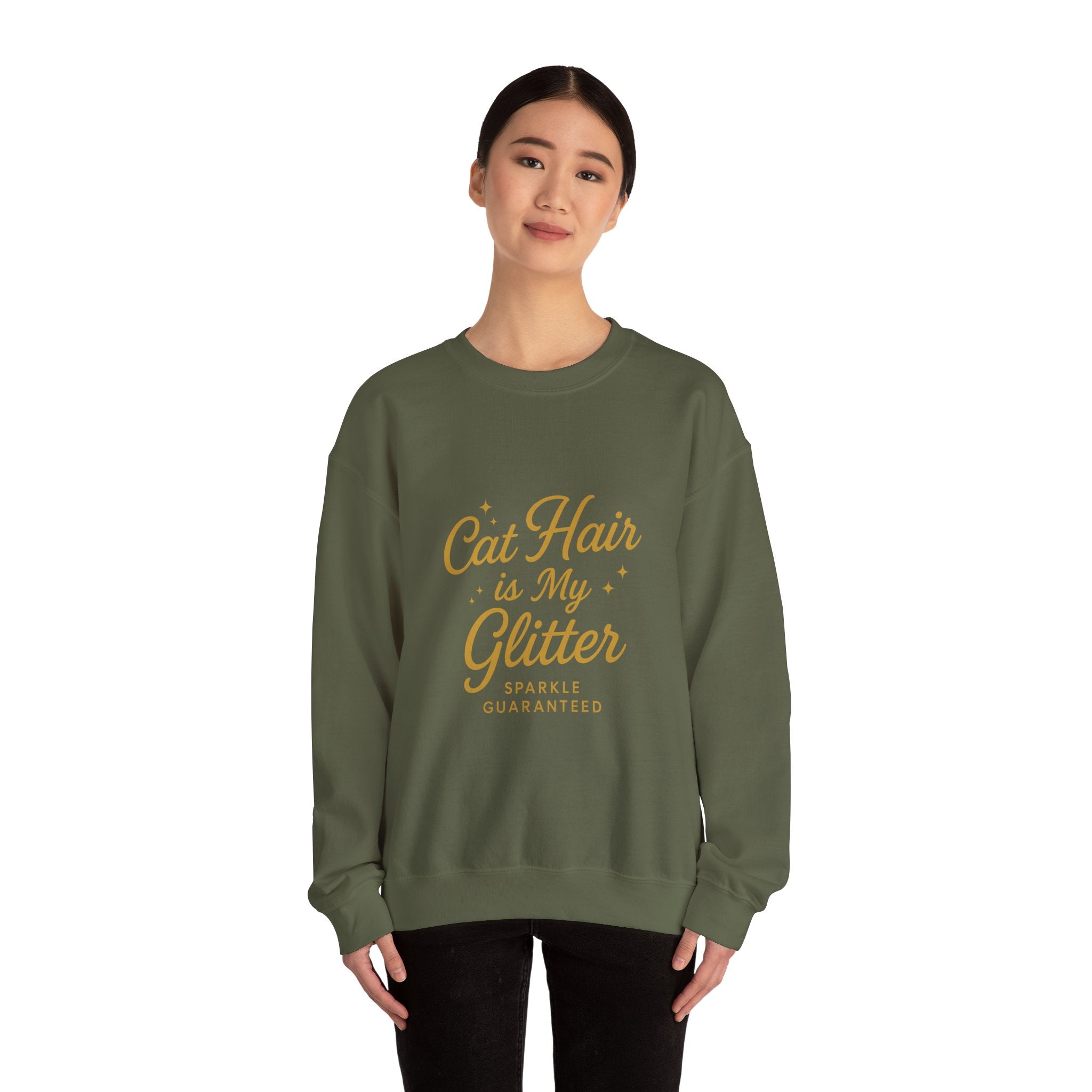 Cat Hair is My Glitter Sweatshirt