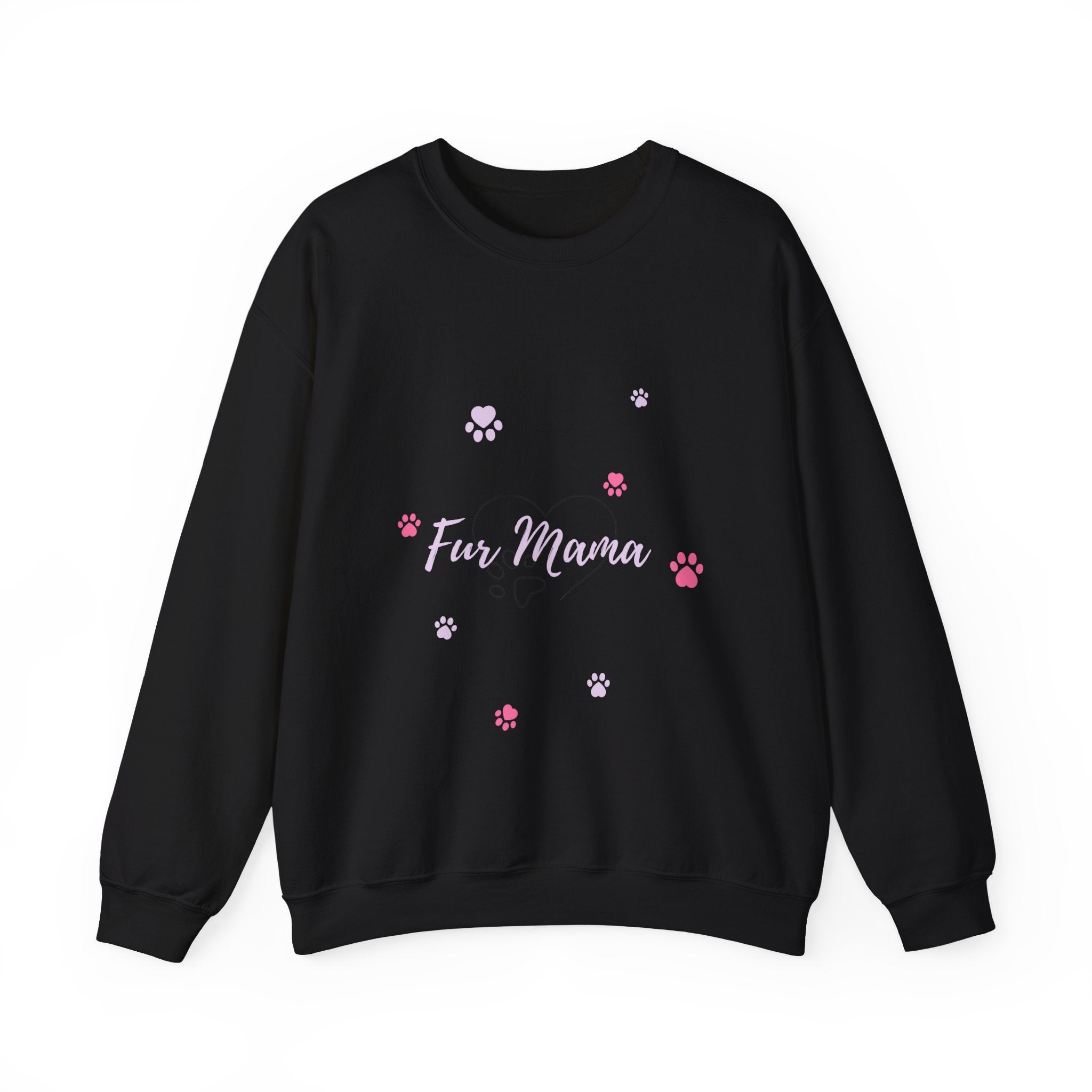 Fur Mama Unisex Crewneck Sweatshirt – Cozy Pet Lover Gift for Dog Moms & Animal Lovers
