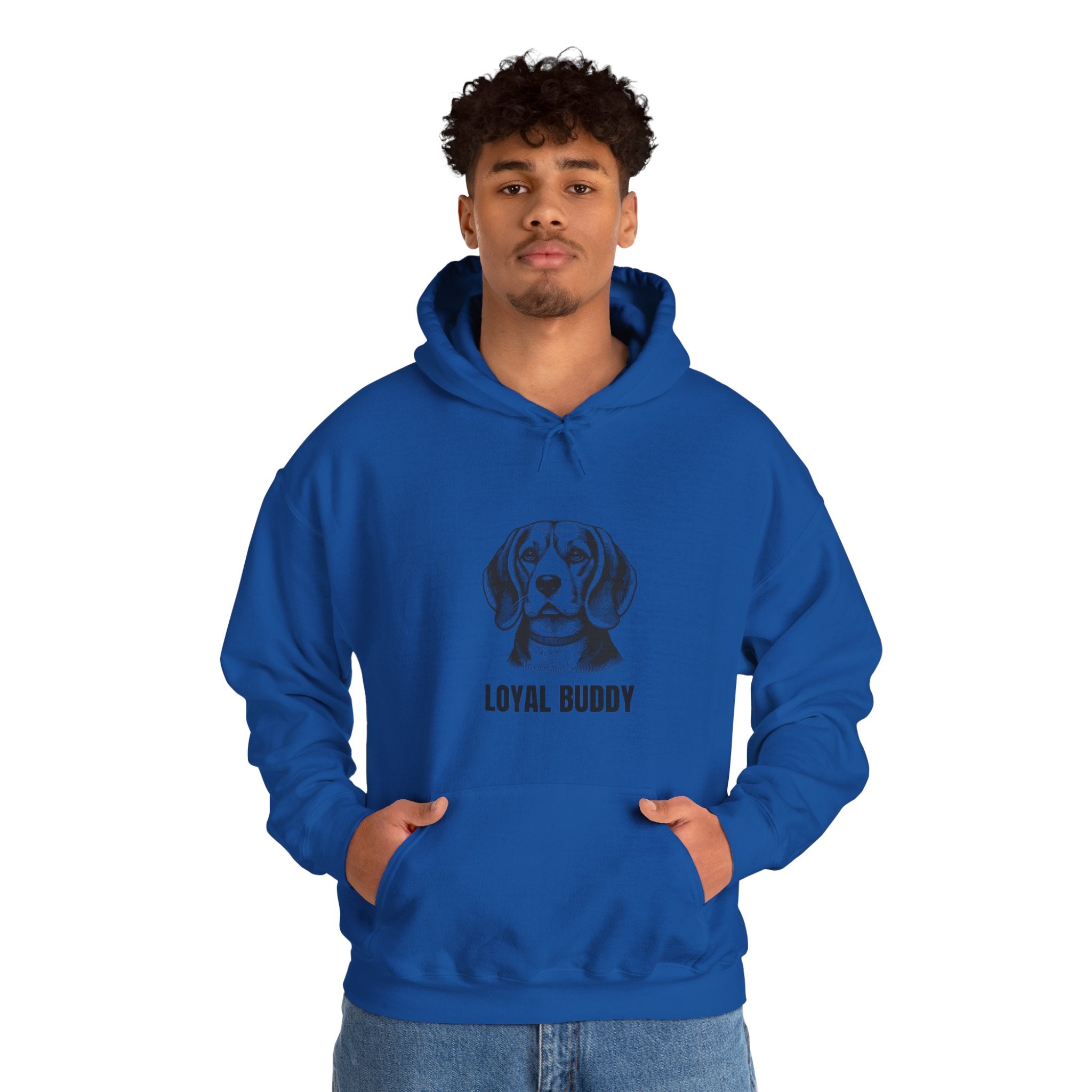 Loyal Buddy Dog Hoodie – Cozy Unisex Hoodie for Dog Lovers