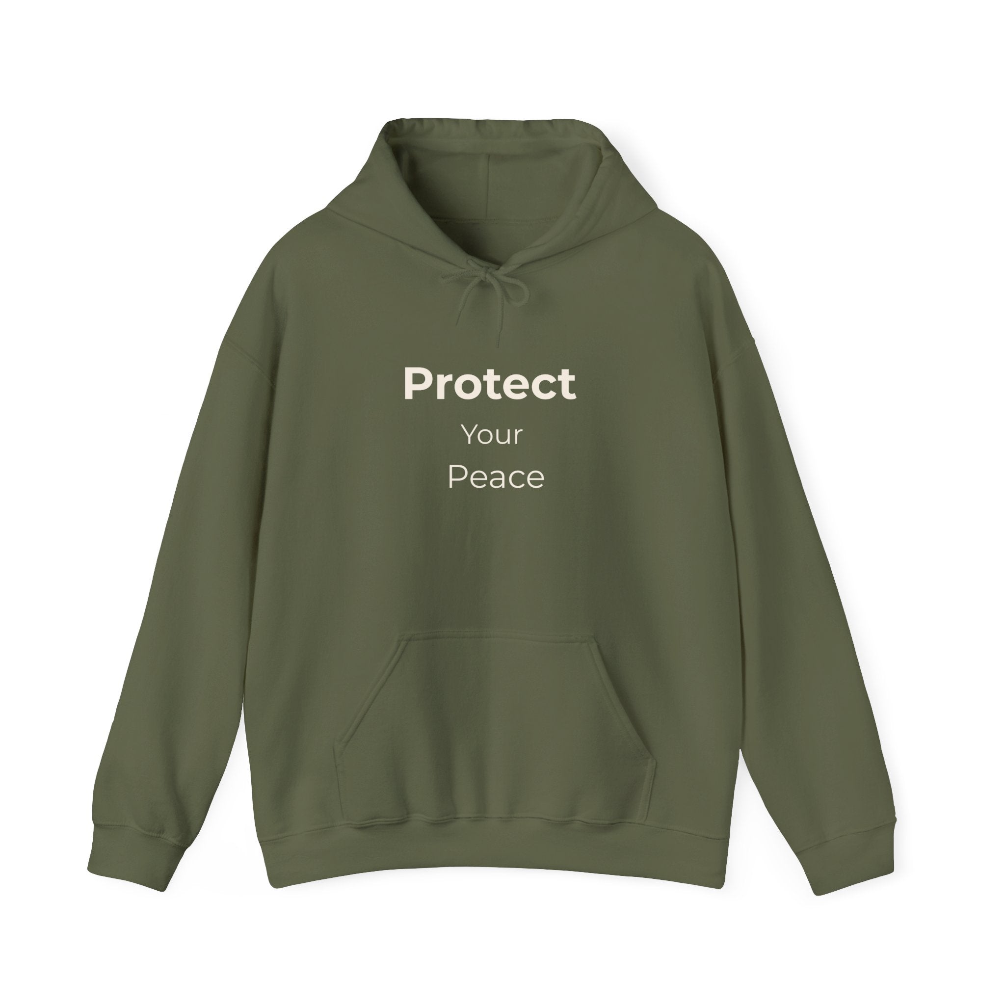 Protect Your Peace Hoodie – Cozy Unisex Heavy Blend Sweatshirt for Everyday Comfort