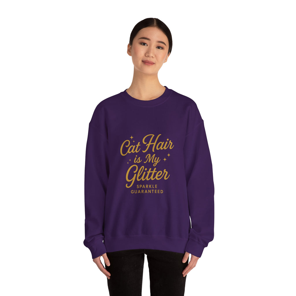 Cat Hair is My Glitter Sweatshirt