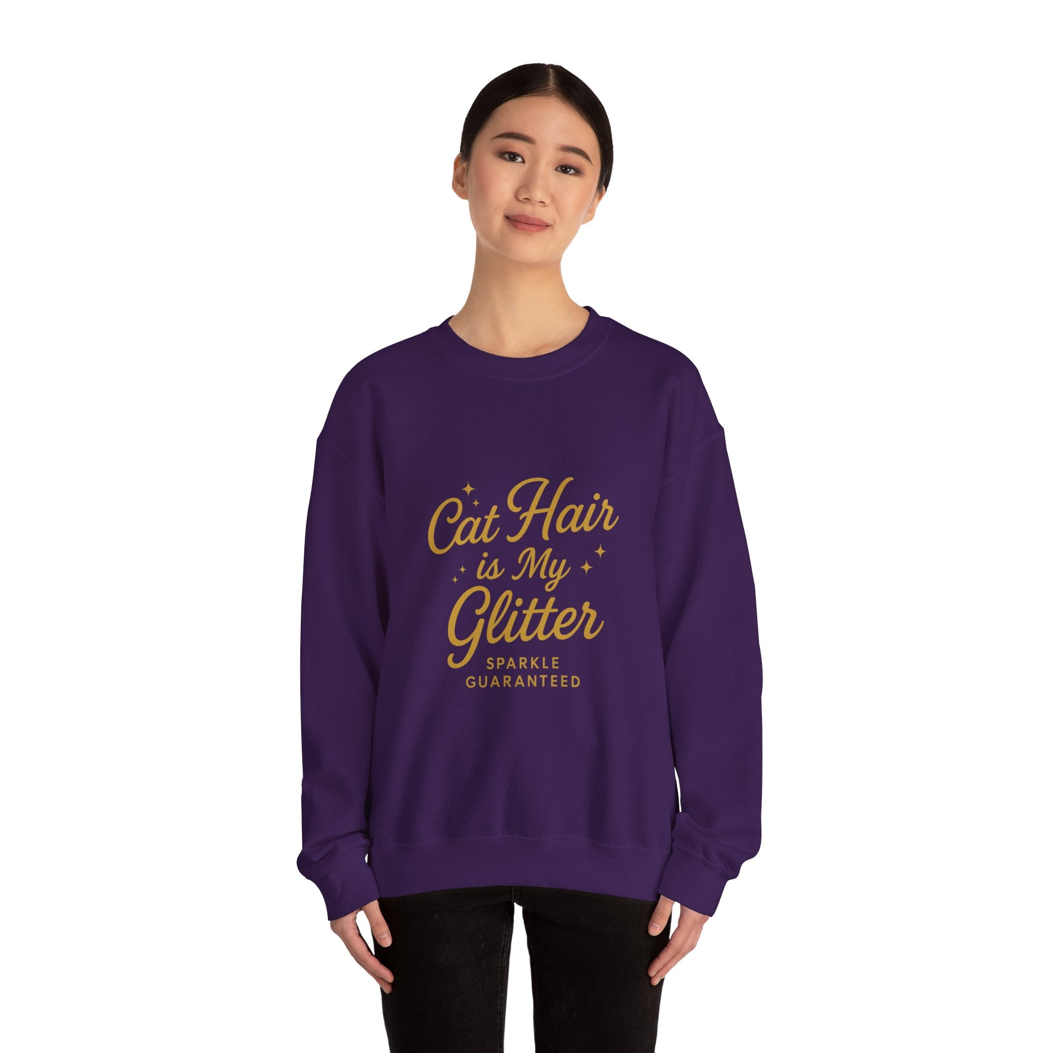 Cat Hair is My Glitter Sweatshirt