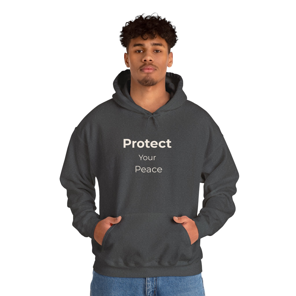 Protect Your Peace Hoodie – Cozy Unisex Heavy Blend Sweatshirt for Everyday Comfort
