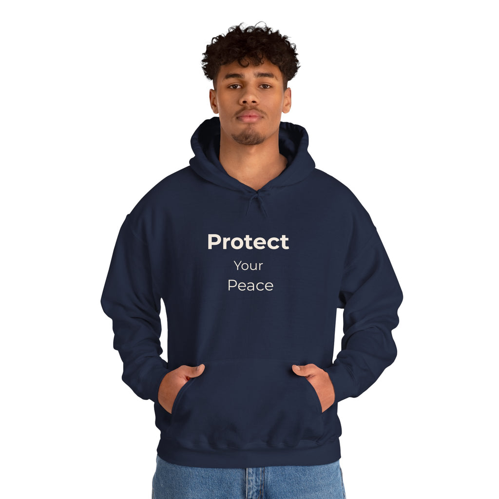 Protect Your Peace Hoodie – Cozy Unisex Heavy Blend Sweatshirt for Everyday Comfort