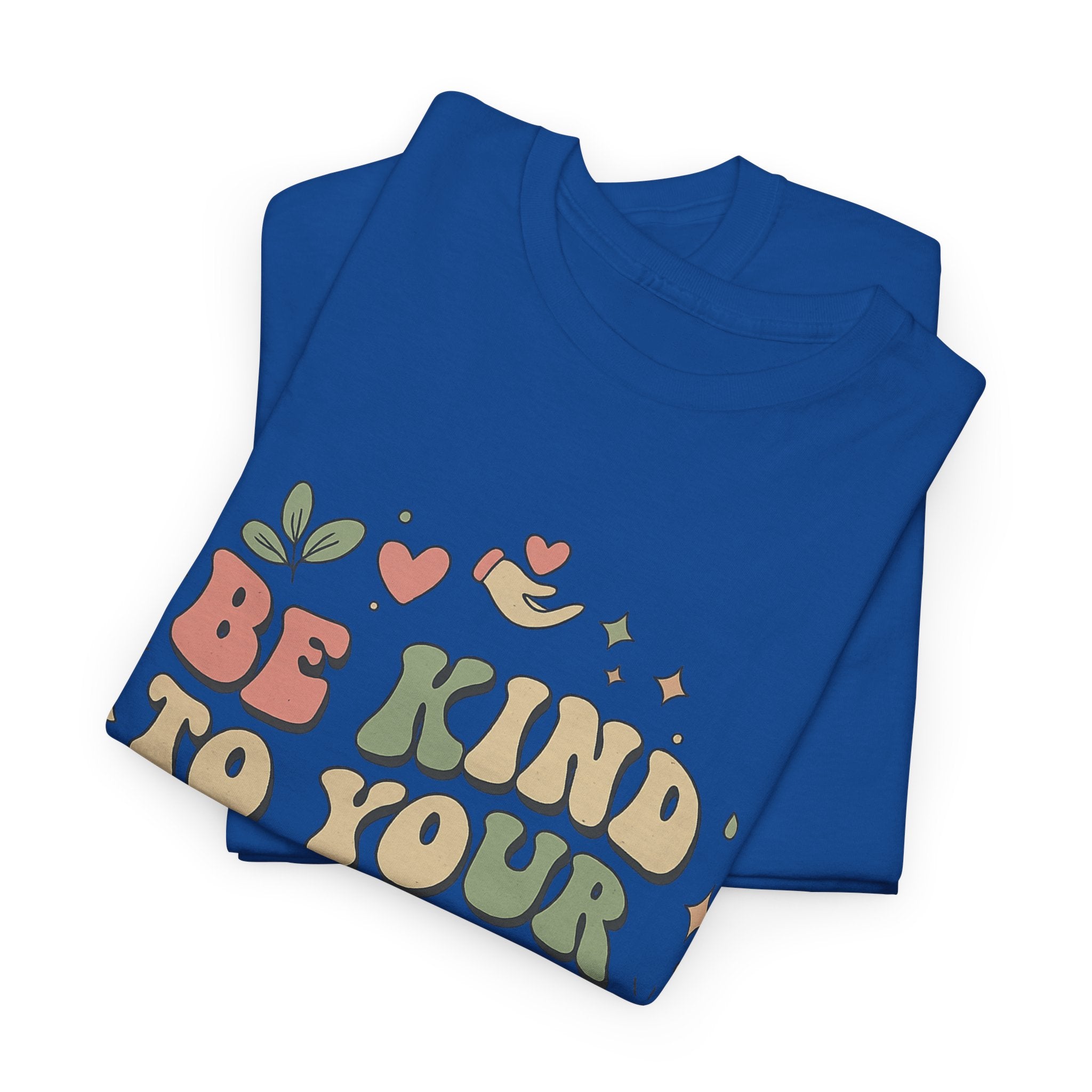 Be Kind To Your Mind T-Shirt – Soft Relaxed Fit Mental Health Tee, Aesthetic Retro Self-Care Shirt, Positive Quote Tee