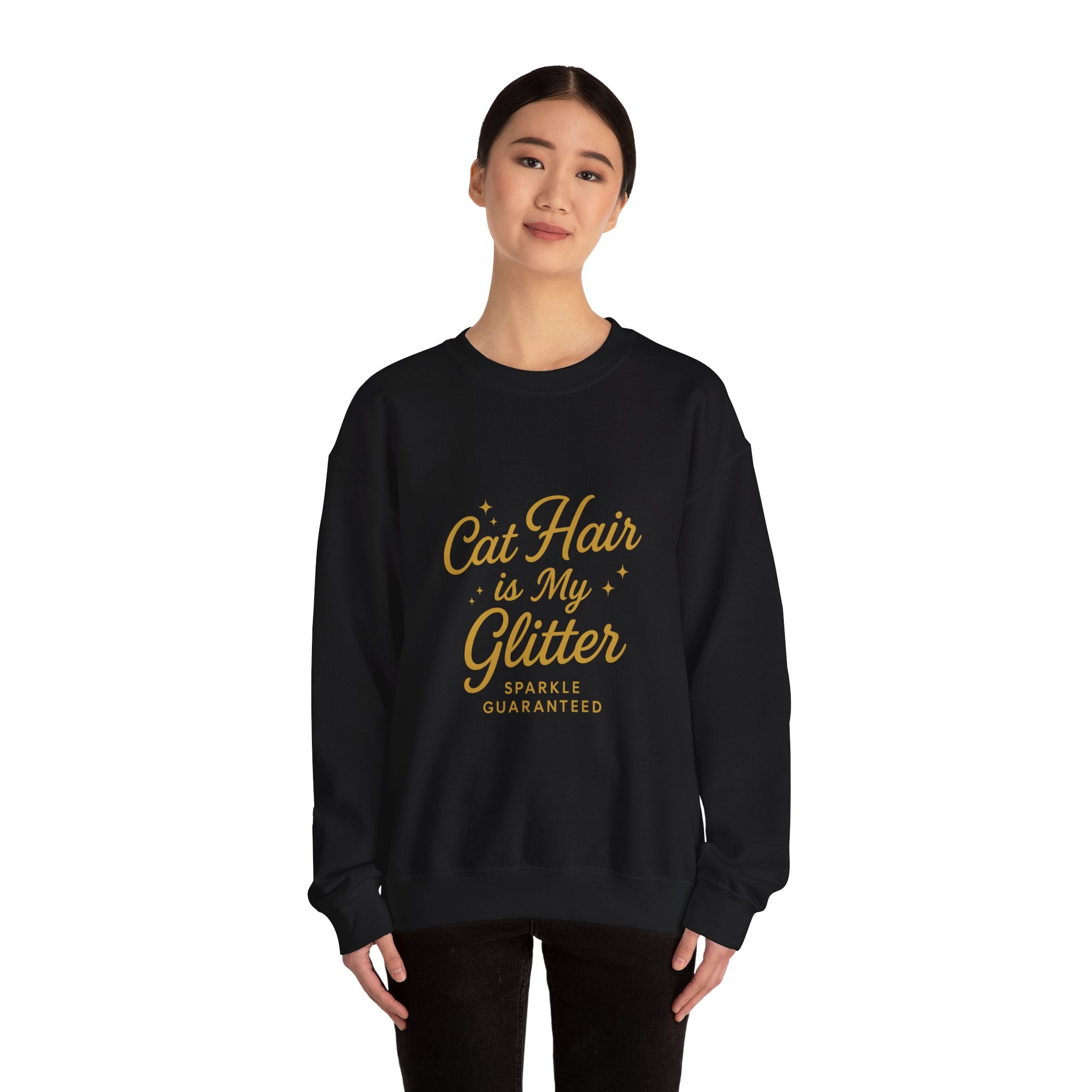 Cat Hair is My Glitter Sweatshirt