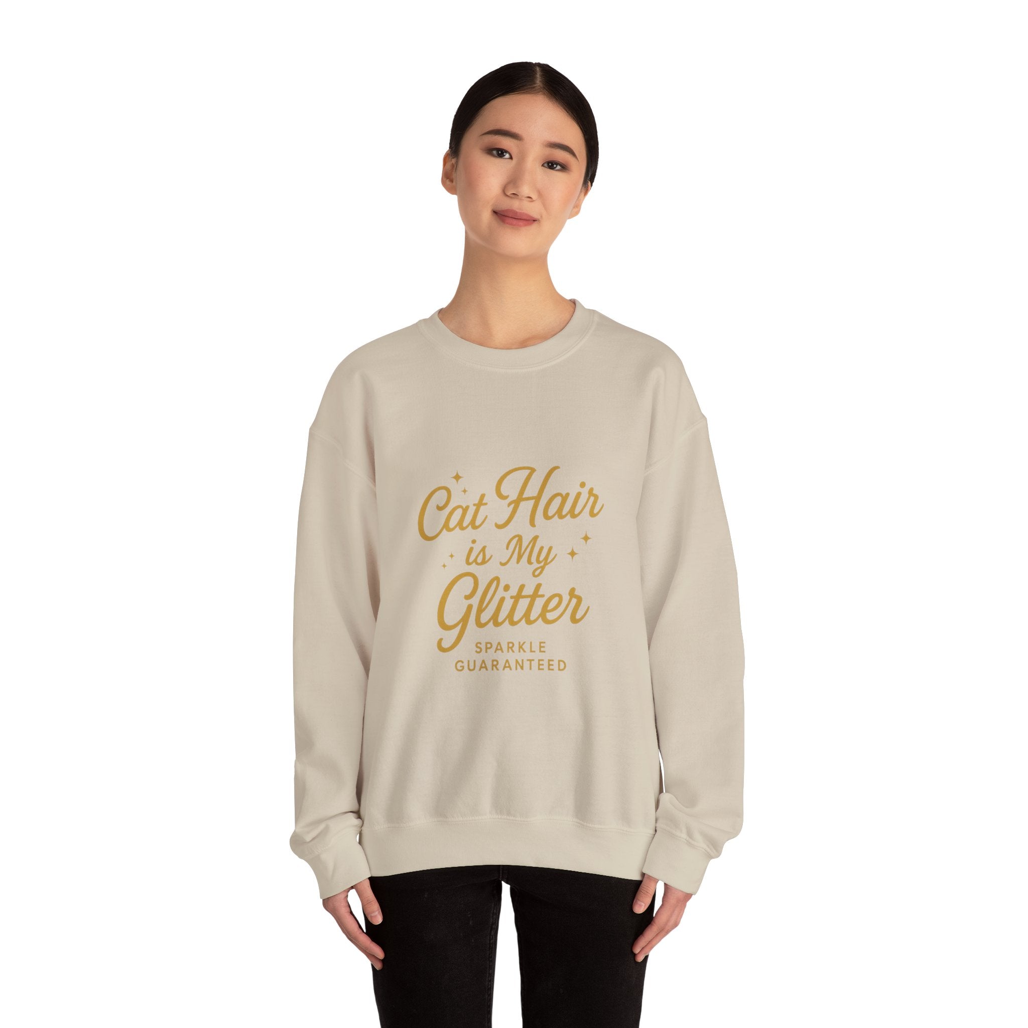 Cat Hair is My Glitter Sweatshirt