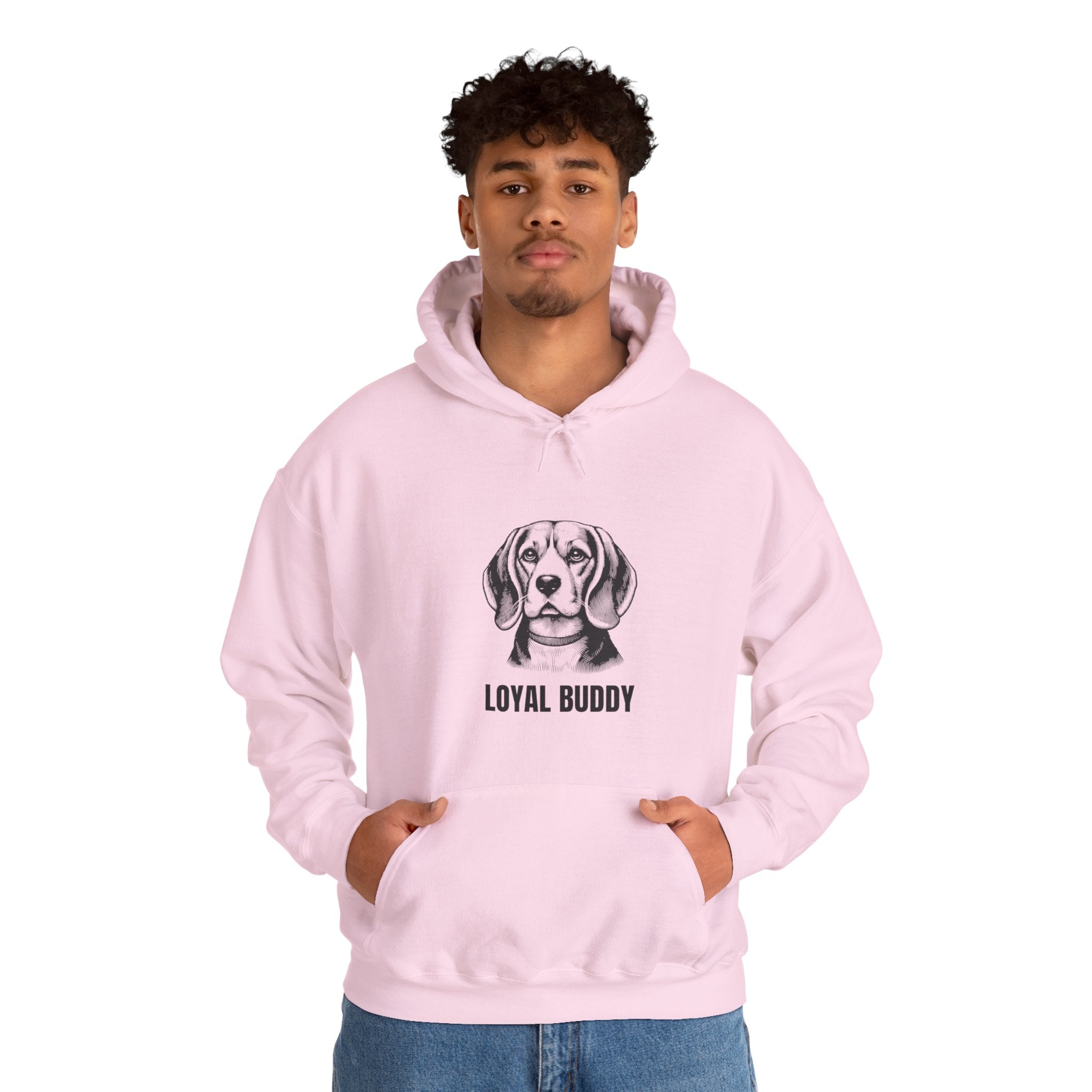 Loyal Buddy Dog Hoodie – Cozy Unisex Hoodie for Dog Lovers
