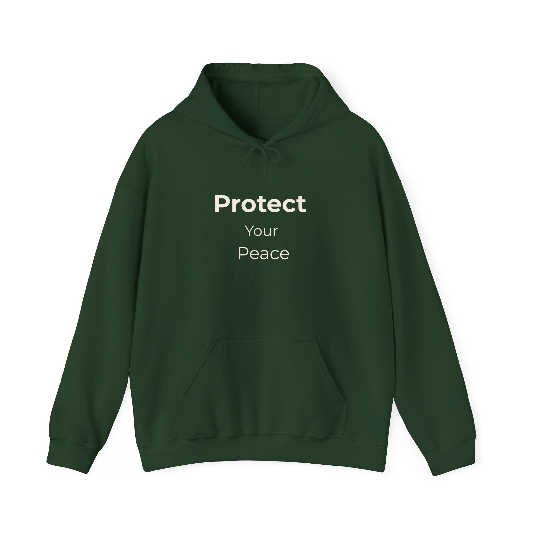 Protect Your Peace Hoodie – Cozy Unisex Heavy Blend Sweatshirt for Everyday Comfort