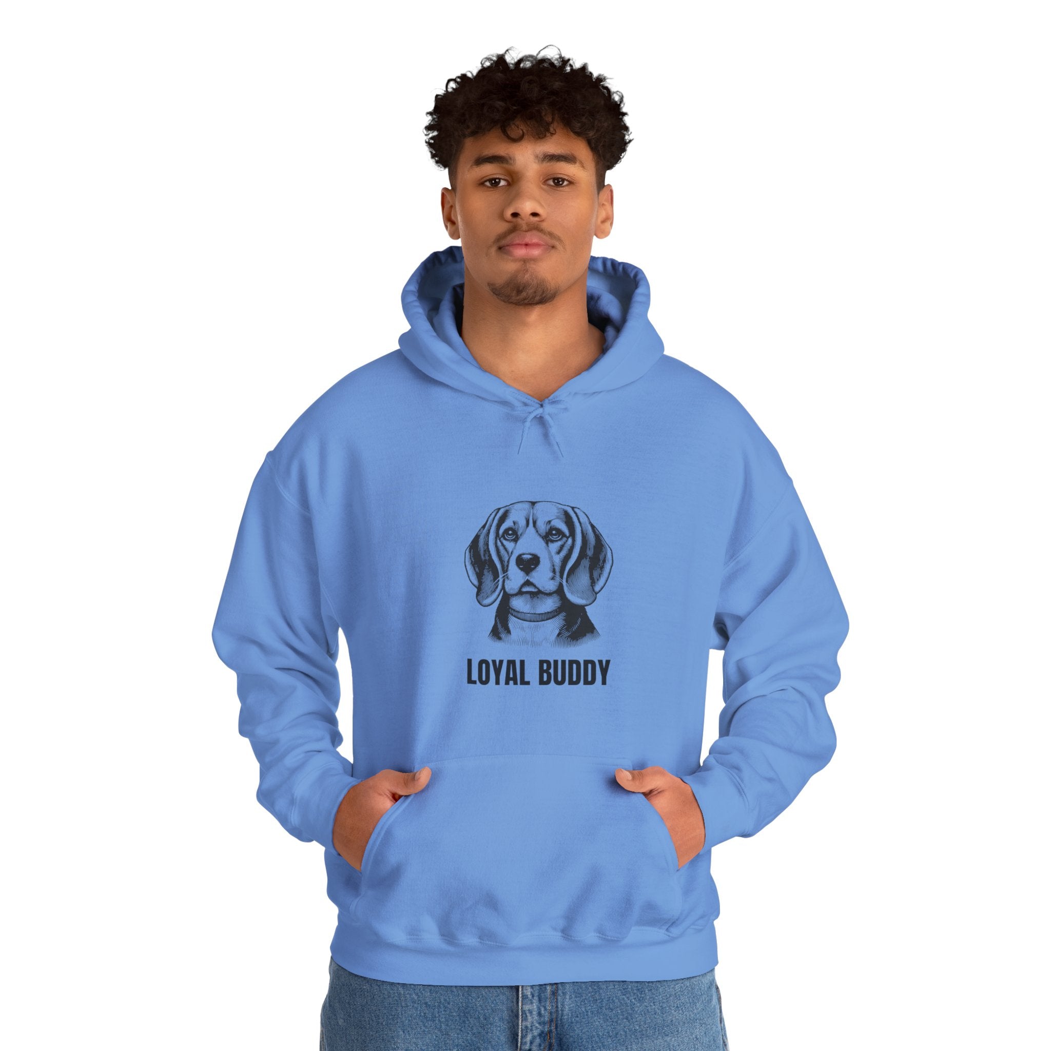 Loyal Buddy Dog Hoodie – Cozy Unisex Hoodie for Dog Lovers