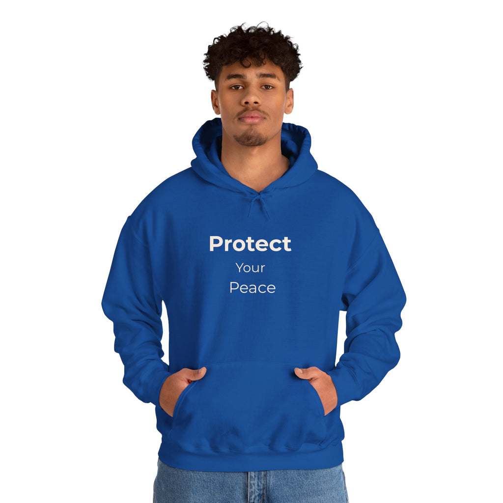 Protect Your Peace Hoodie – Cozy Unisex Heavy Blend Sweatshirt for Everyday Comfort