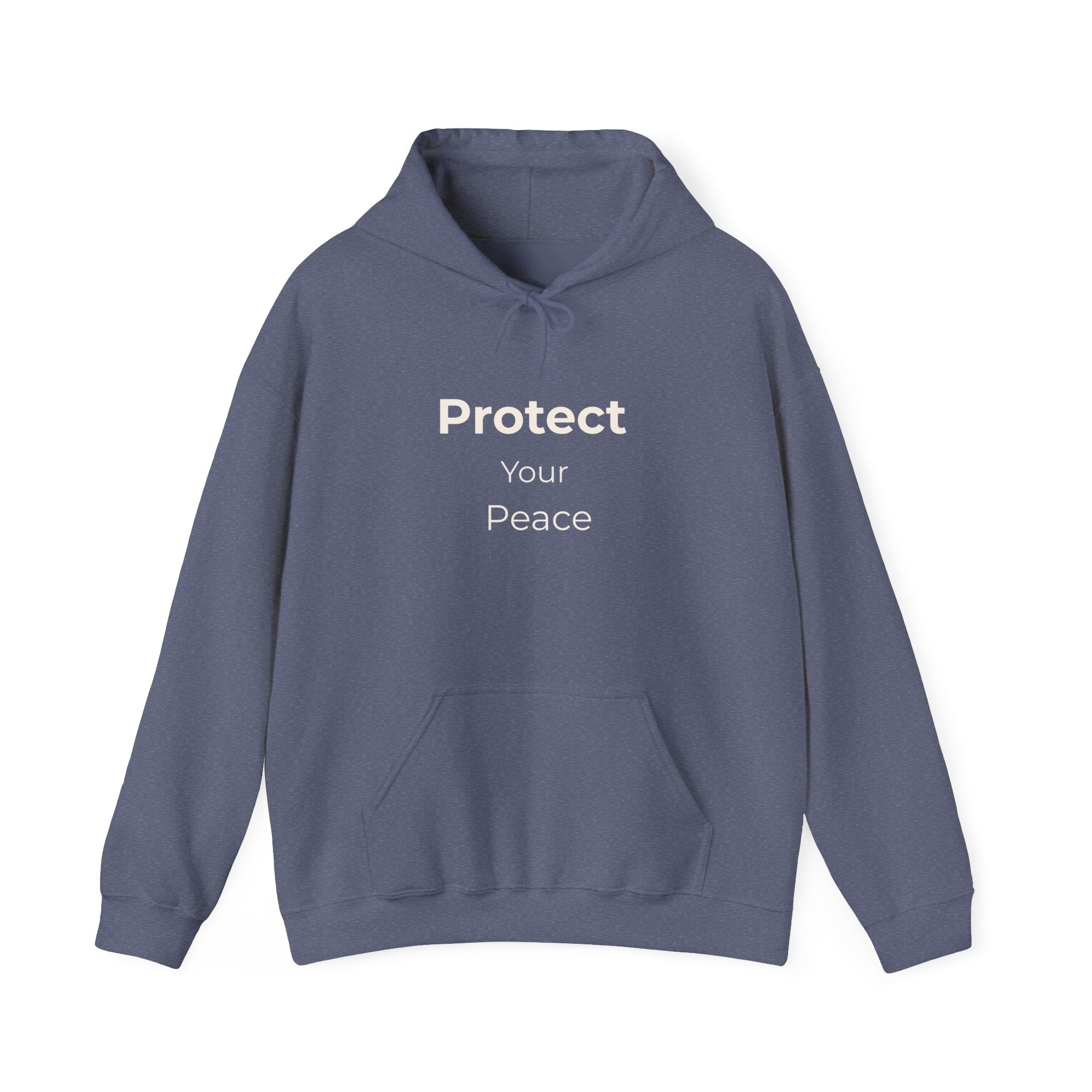 Protect Your Peace Hoodie – Cozy Unisex Heavy Blend Sweatshirt for Everyday Comfort