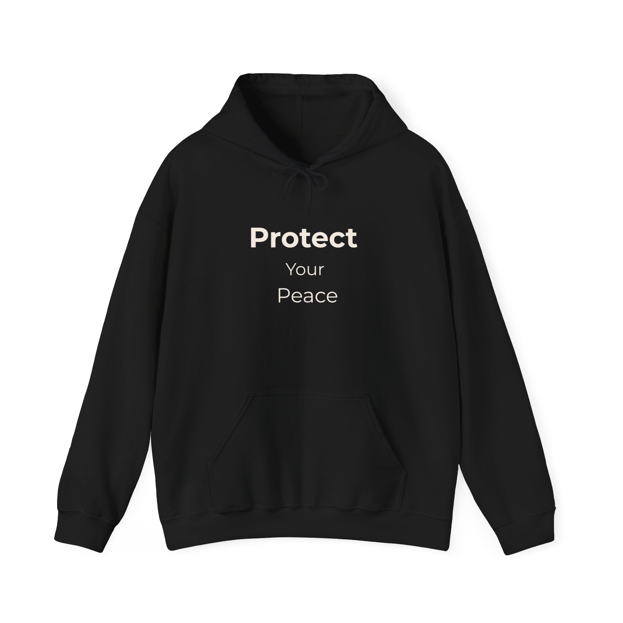 Protect Your Peace Hoodie – Cozy Unisex Heavy Blend Sweatshirt for Everyday Comfort