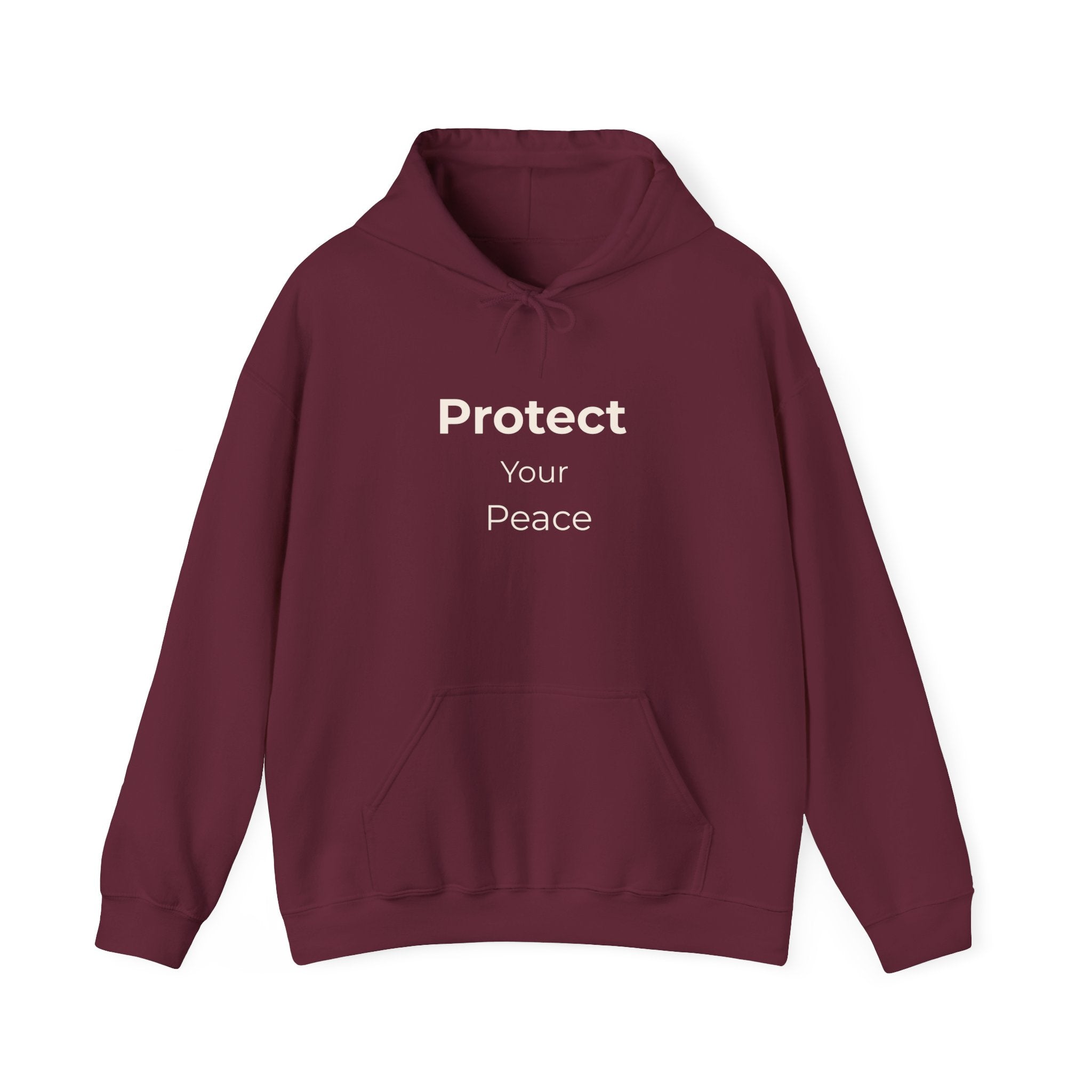 Protect Your Peace Hoodie – Cozy Unisex Heavy Blend Sweatshirt for Everyday Comfort